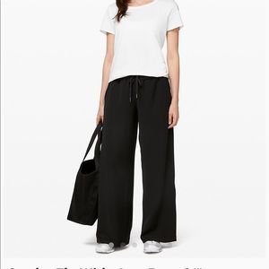 Lululemon On the Fly Wide Leg Pant - Full Length